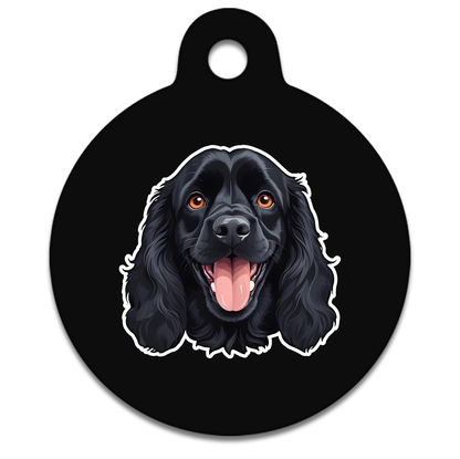 38mm Diameter Large Size - Cocker Spaniel Design