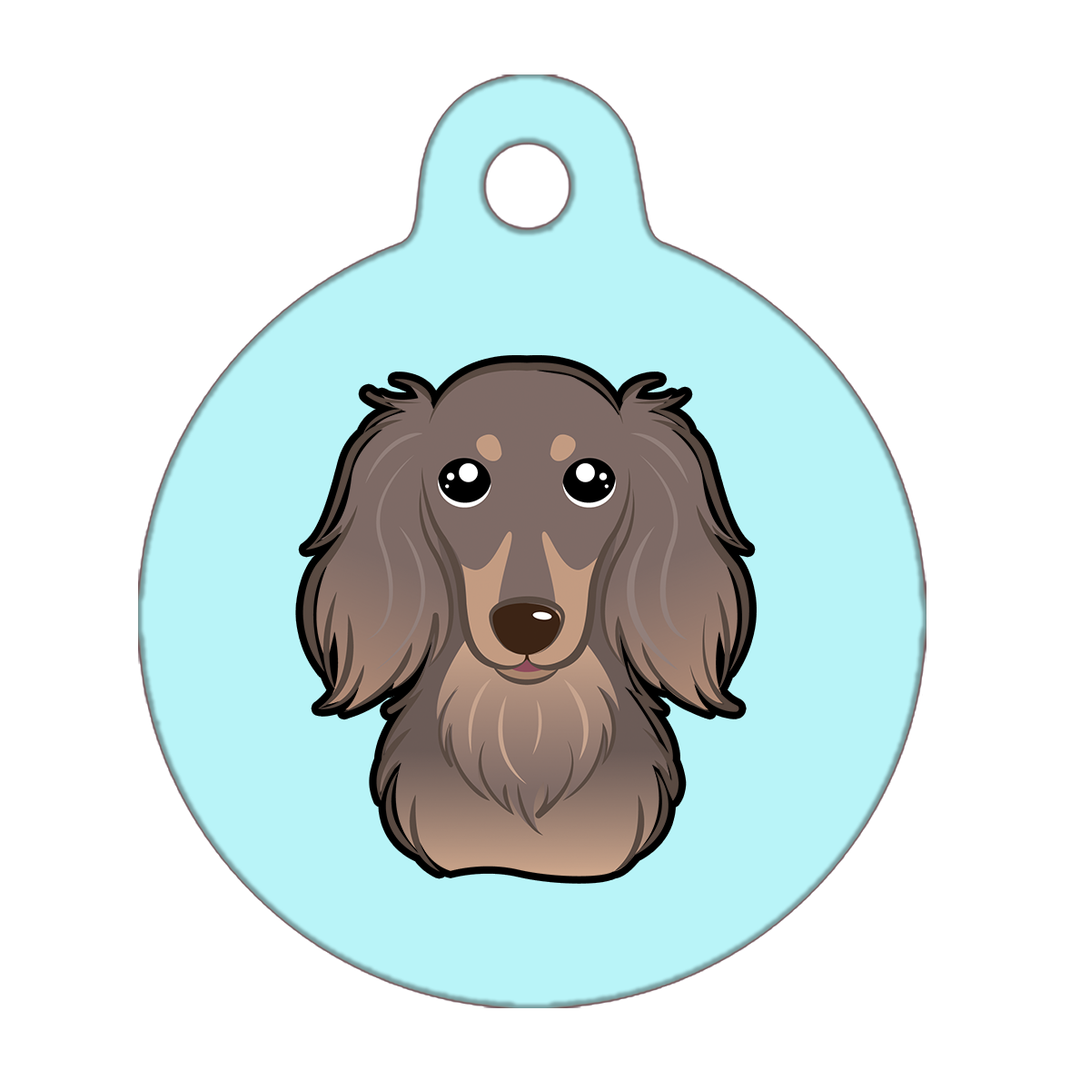 38mm Diameter Large Size - Dachshund Dog