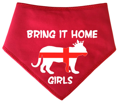 Bring It Home Girls England Lioness Football Bandana