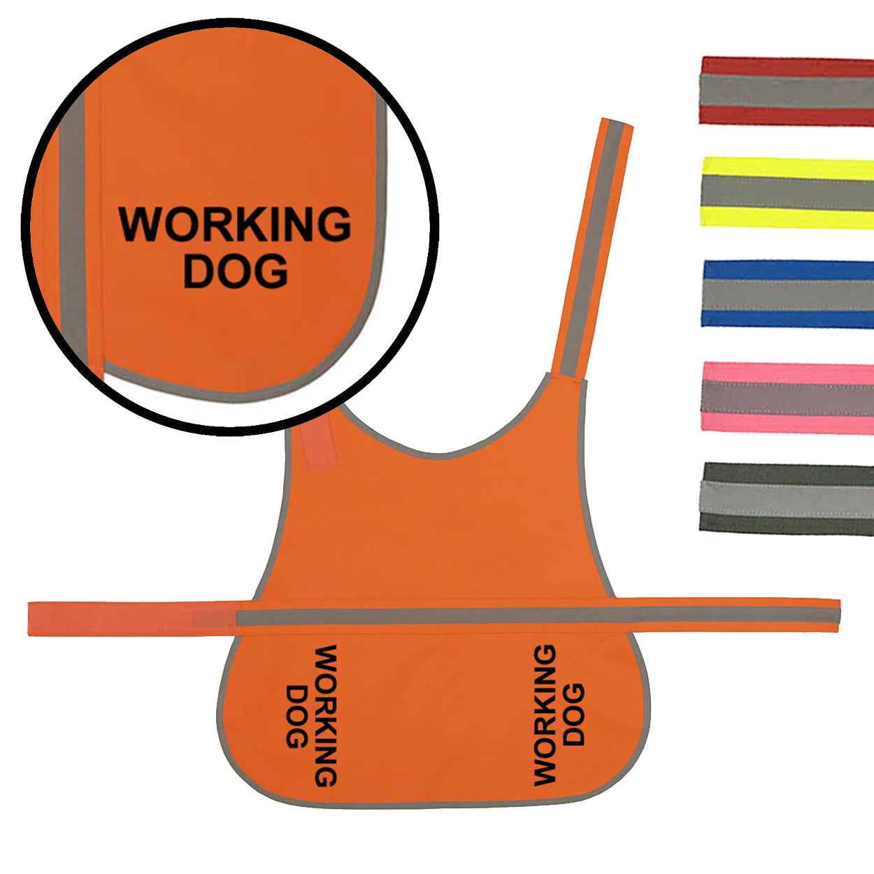 'Working Dog' High Visibility Lightweight Coat