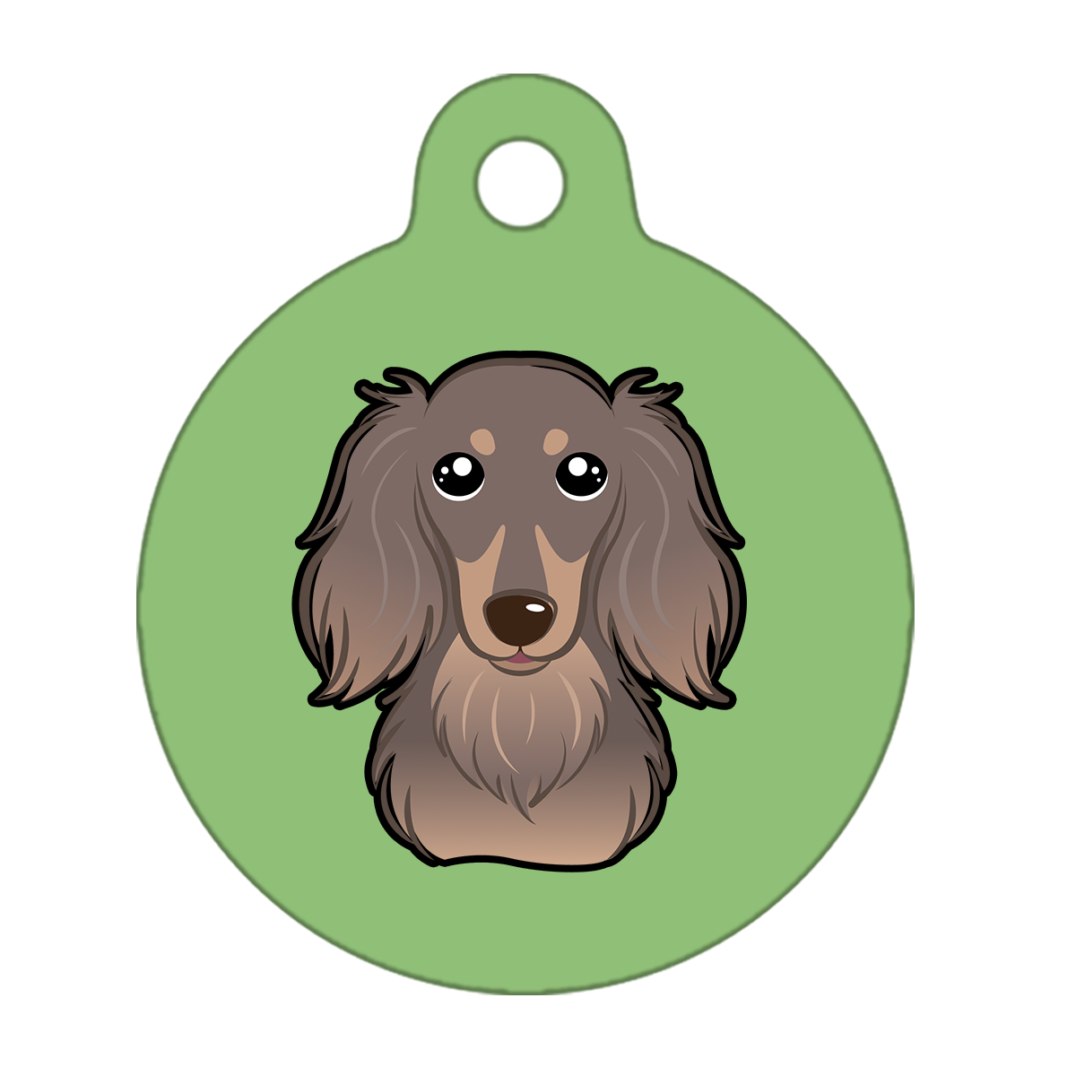 38mm Diameter Large Size - Dachshund Dog