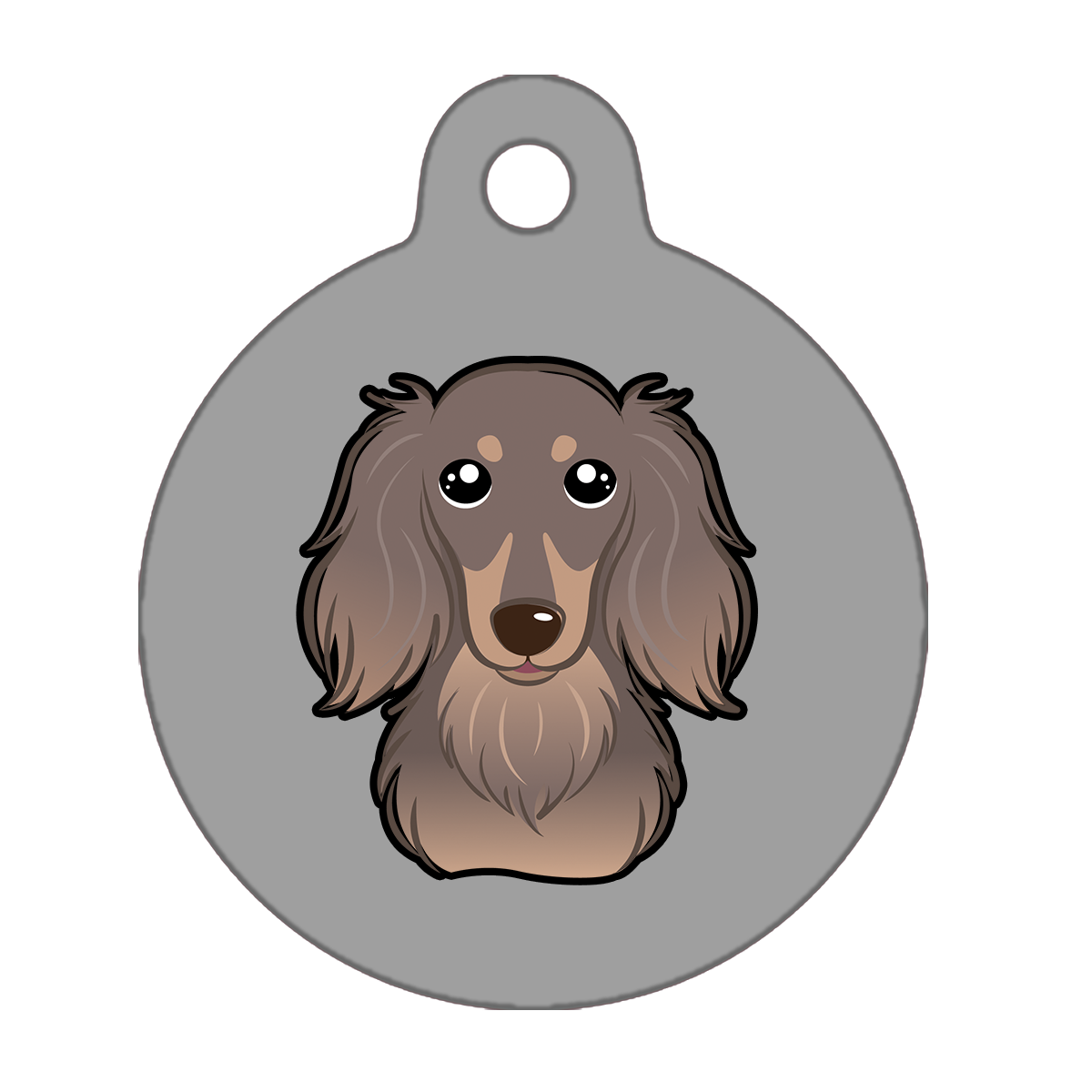 38mm Diameter Large Size - Dachshund Dog