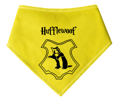 Hufflewoof Dog Bandana