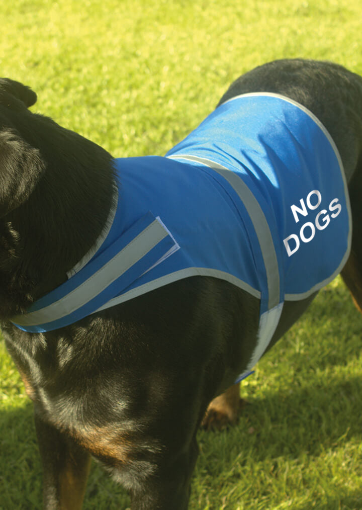 'No Dogs' High Visibility Lightweight Coat