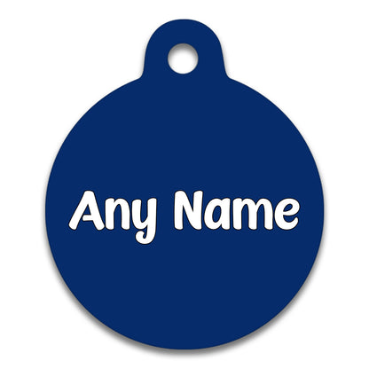 Navy - Pet ID Tag