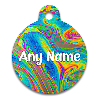 Oil Slick - Pet ID Tag