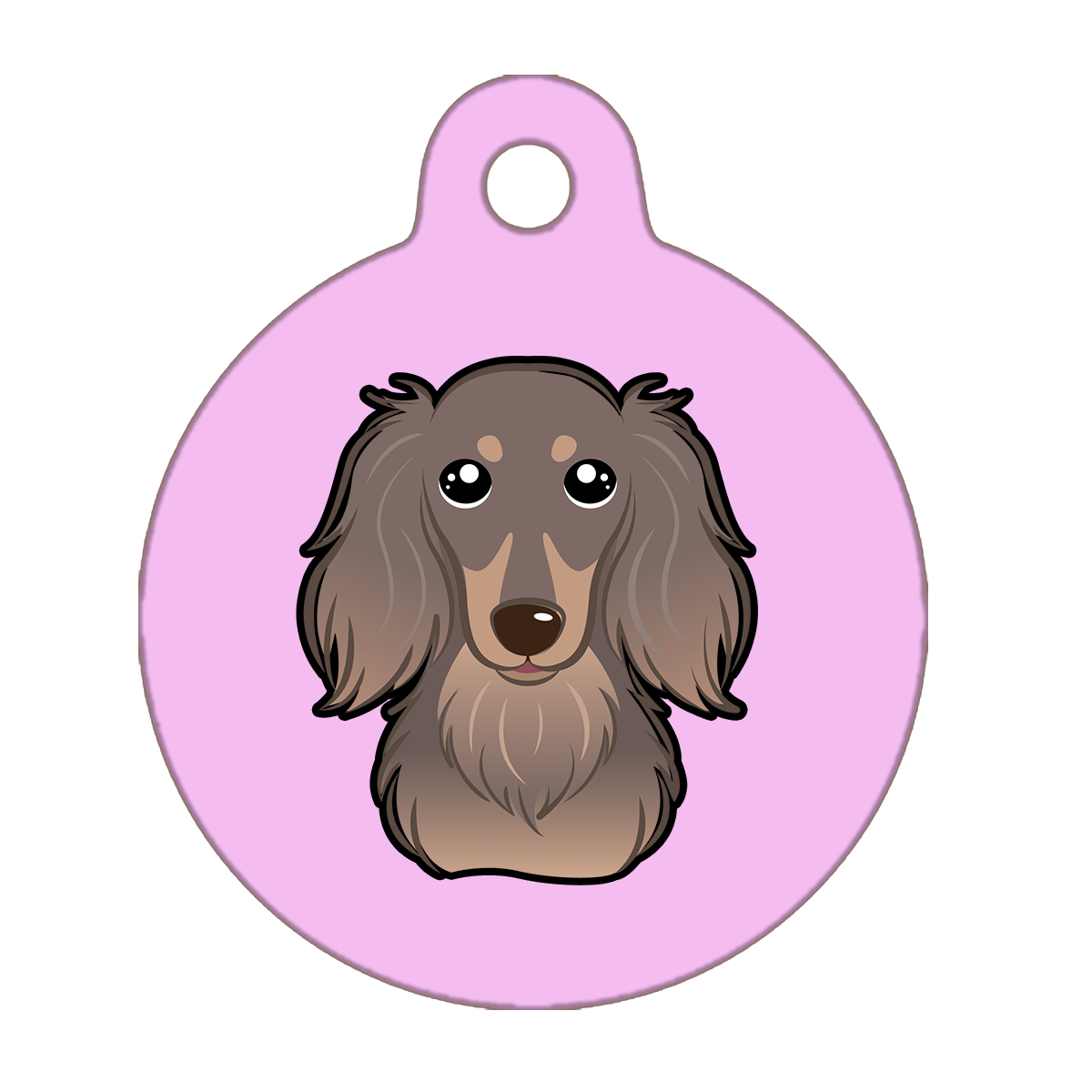 31mm Diameter Medium Size - Dachshund Dog