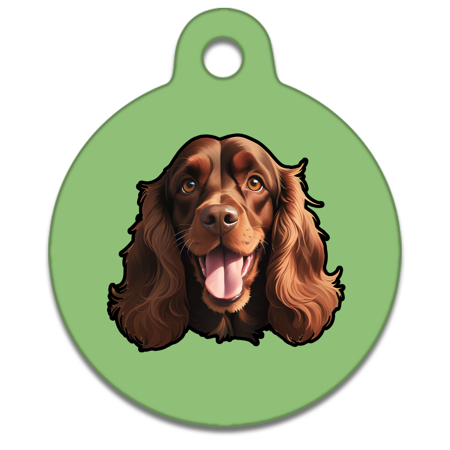 19mm Diameter Tiny Size - Cocker Spaniel Design