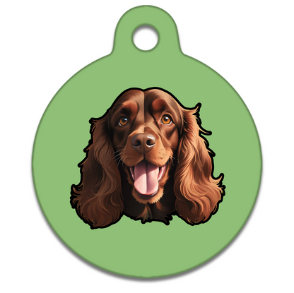 38mm Diameter Large Size - Cocker Spaniel Design