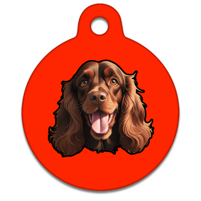 19mm Diameter Tiny Size - Cocker Spaniel Design