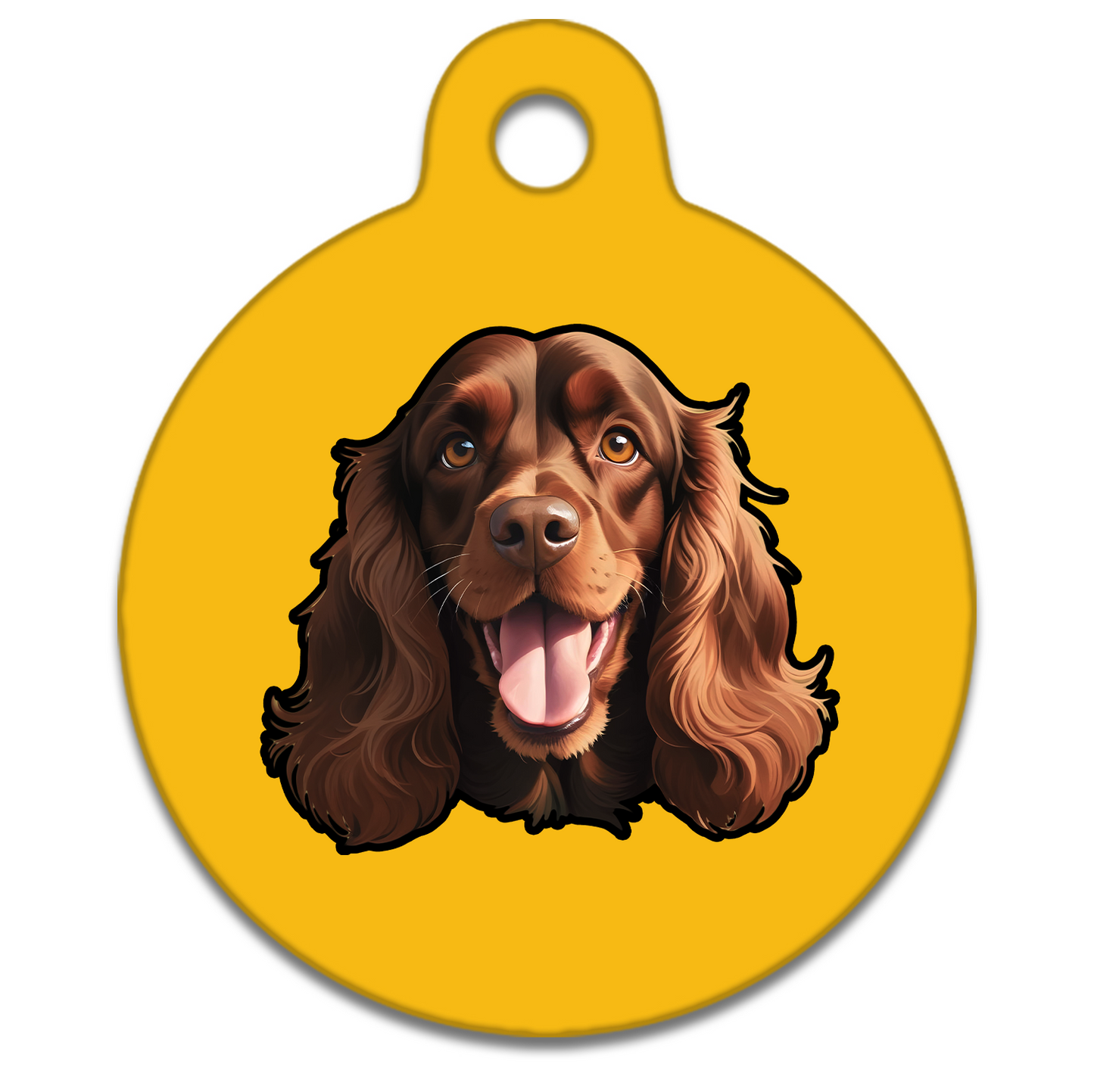 38mm Diameter Large Size - Cocker Spaniel Design