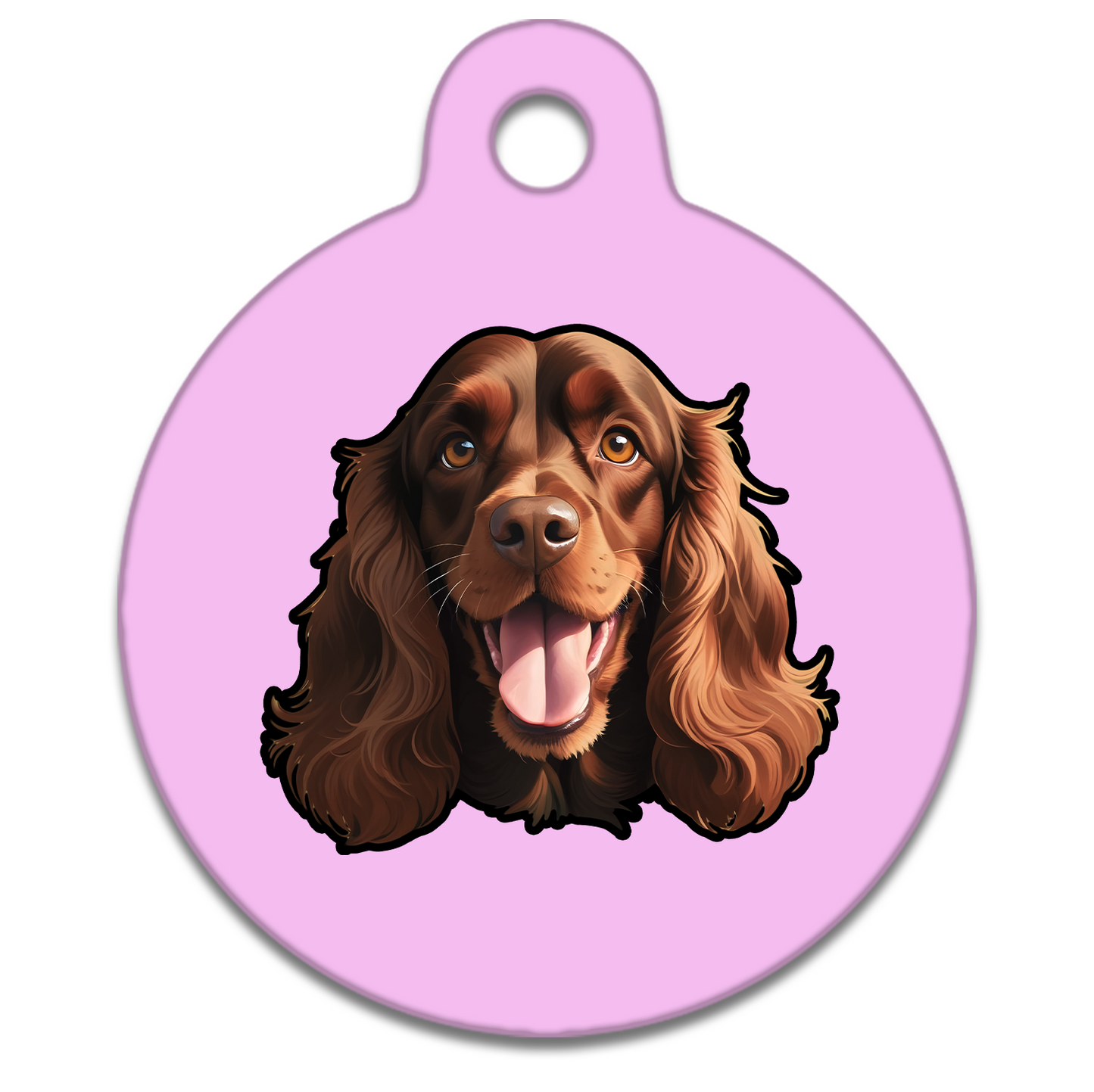 19mm Diameter Tiny Size - Cocker Spaniel Design