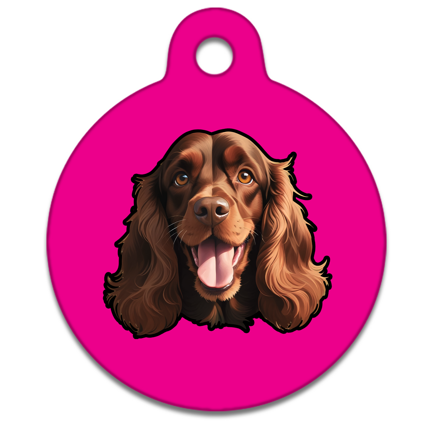 38mm Diameter Large Size - Cocker Spaniel Design