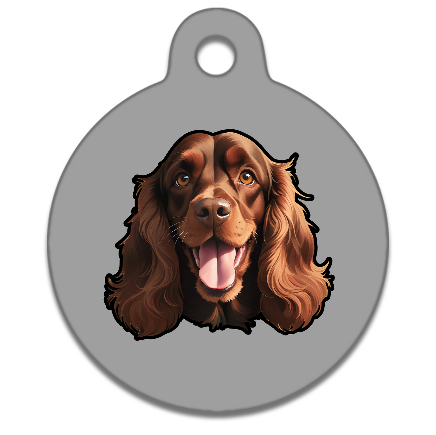 19mm Diameter Tiny Size - Cocker Spaniel Design