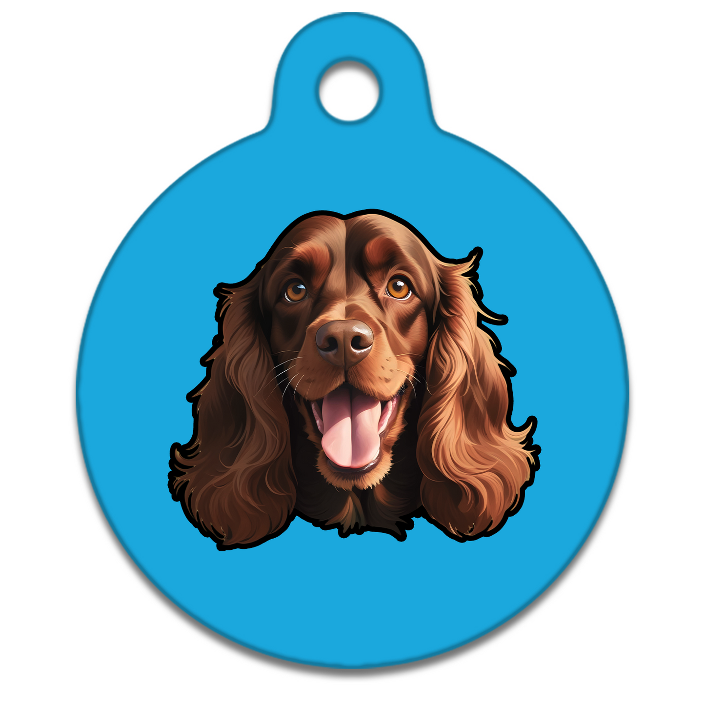 19mm Diameter Tiny Size - Cocker Spaniel Design