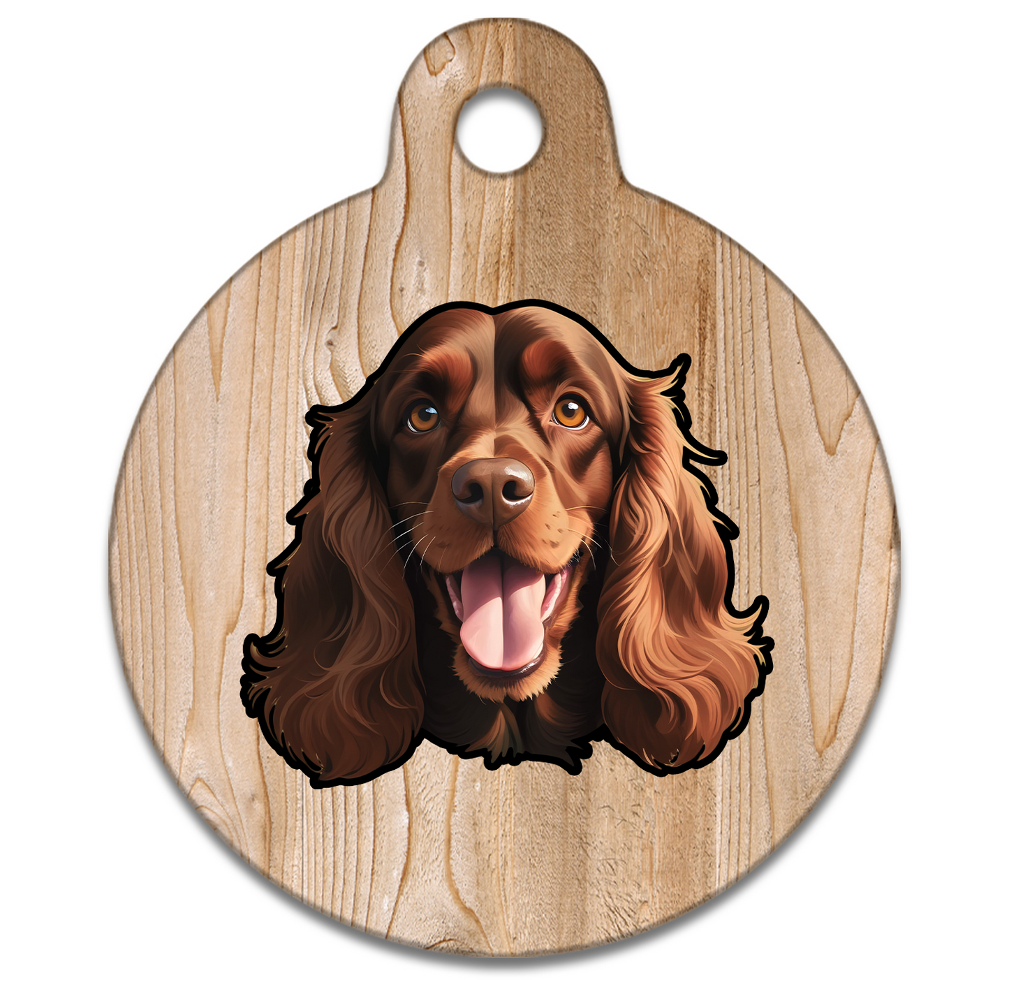 38mm Diameter Large Size - Cocker Spaniel Design