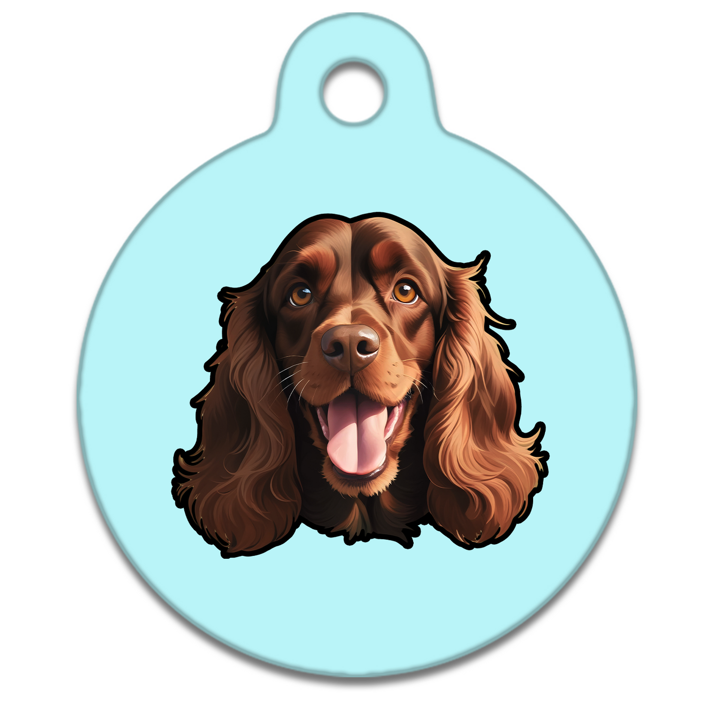 38mm Diameter Large Size - Cocker Spaniel Design