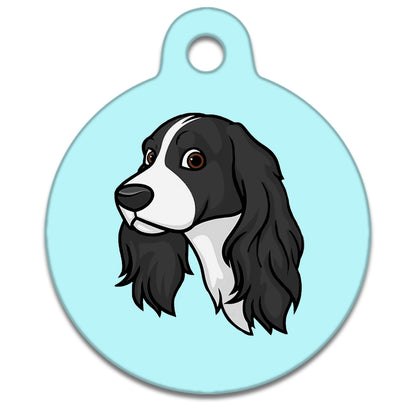 19mm Diameter Tiny Size - Cocker Spaniel Design