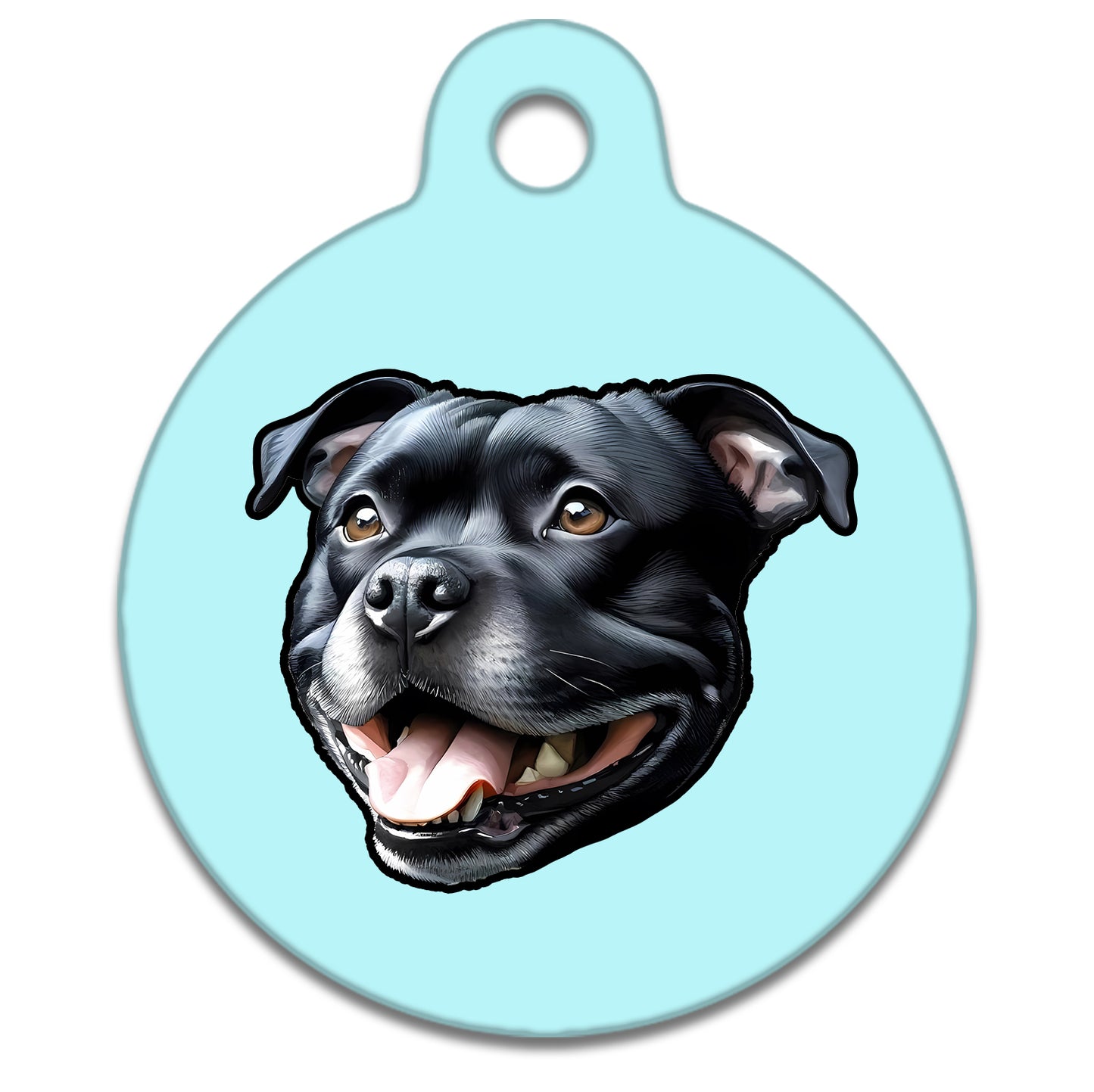 31mm Diameter Medium Size - Staffie Dog