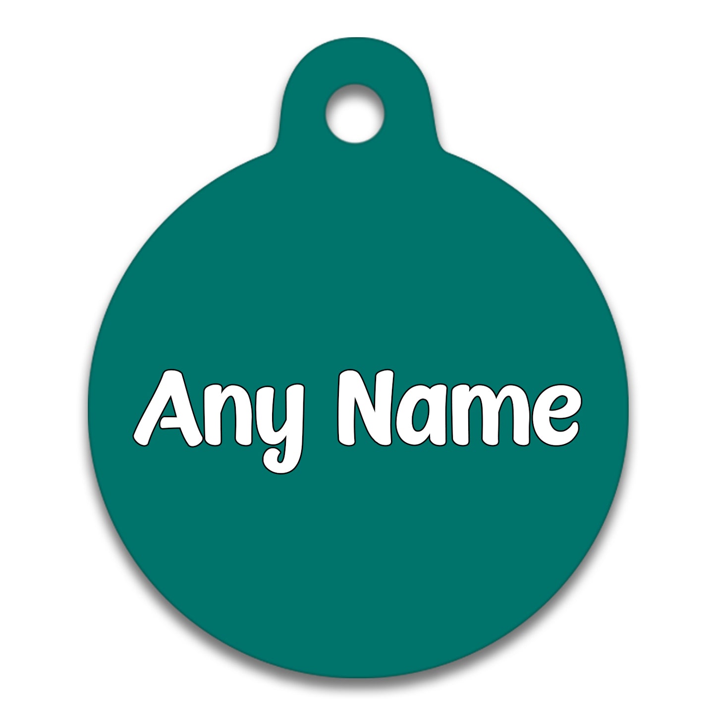 Teal - Pet ID Tag