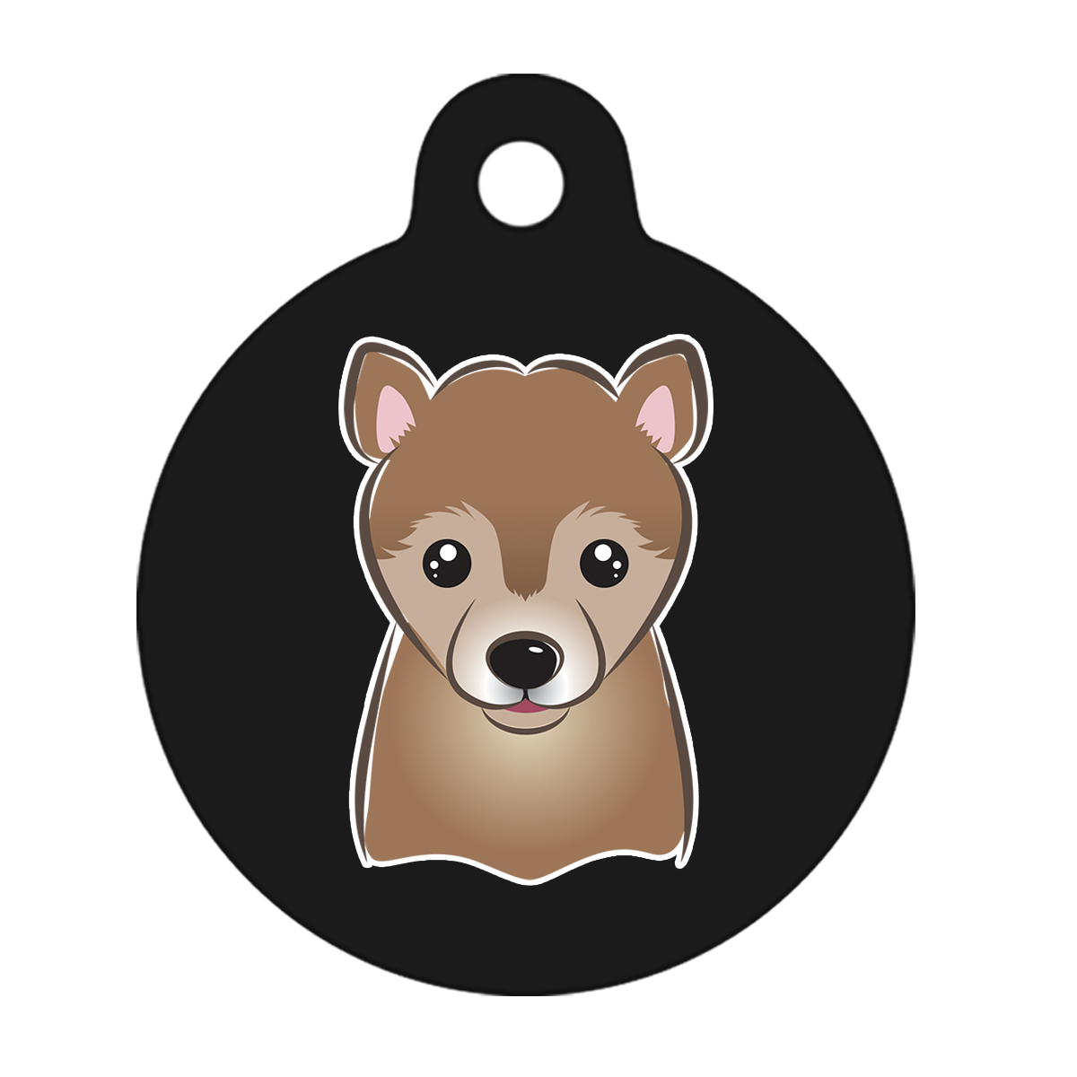 19mm Diameter Tiny Size - Shiba Inu Dog