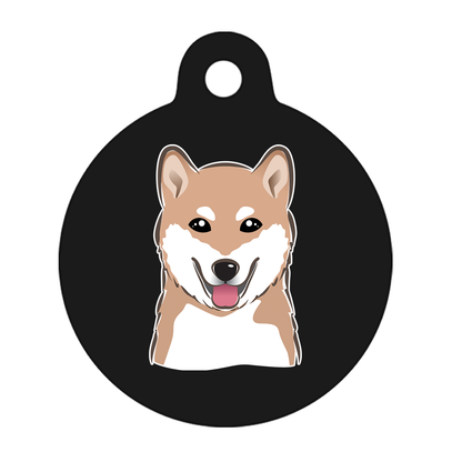 19mm Diameter Tiny Size - Shiba Inu Dog