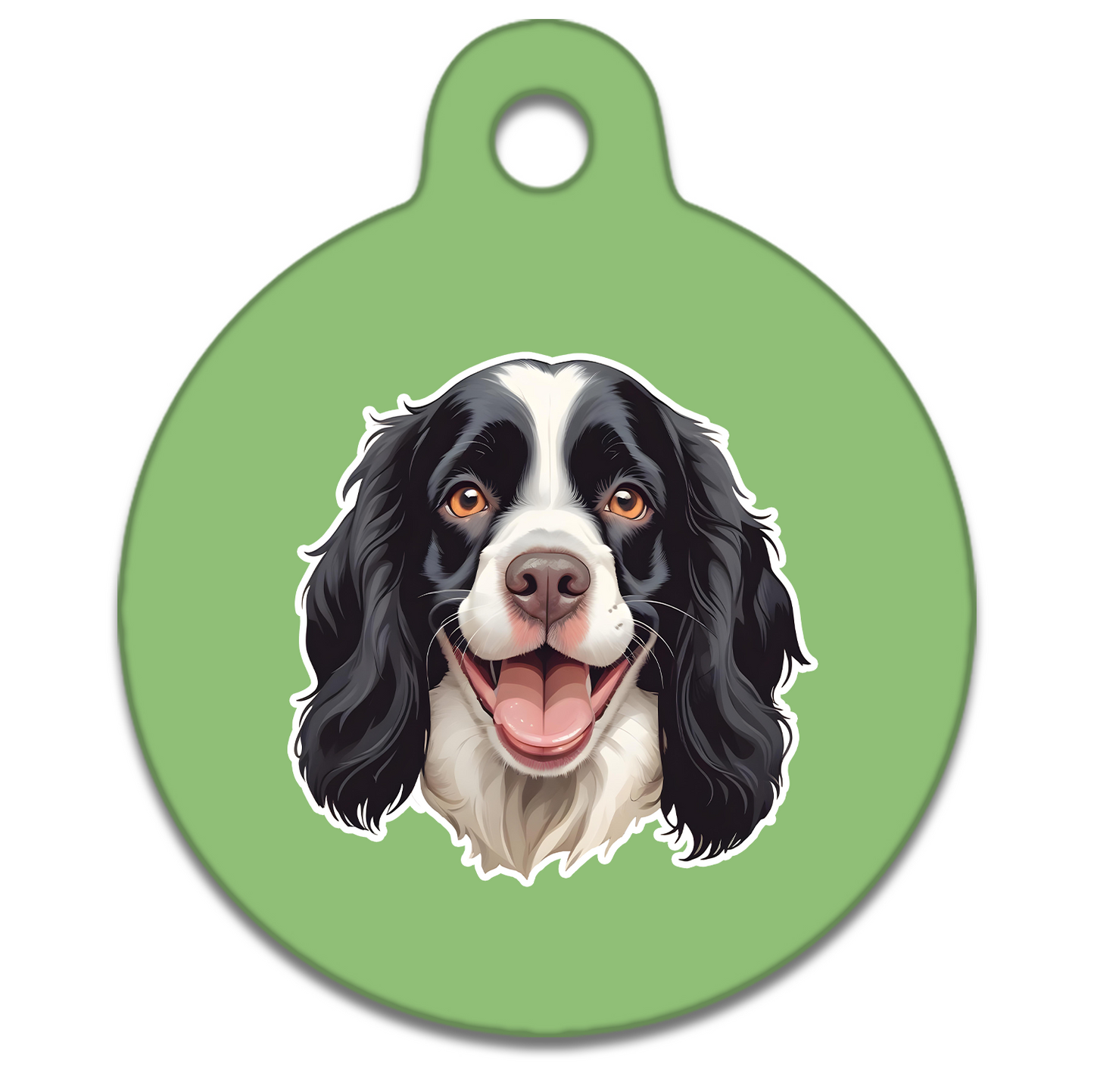 19mm Diameter Tiny Size - Cocker Spaniel Design