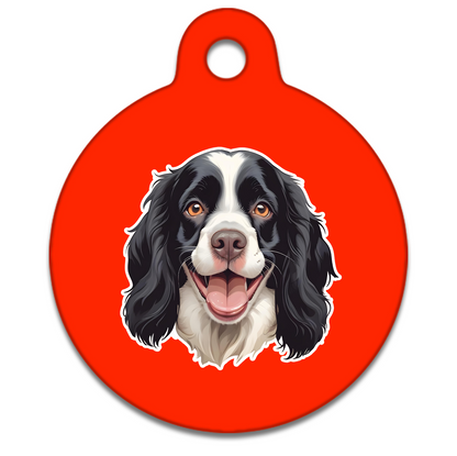 19mm Diameter Tiny Size - Cocker Spaniel Design