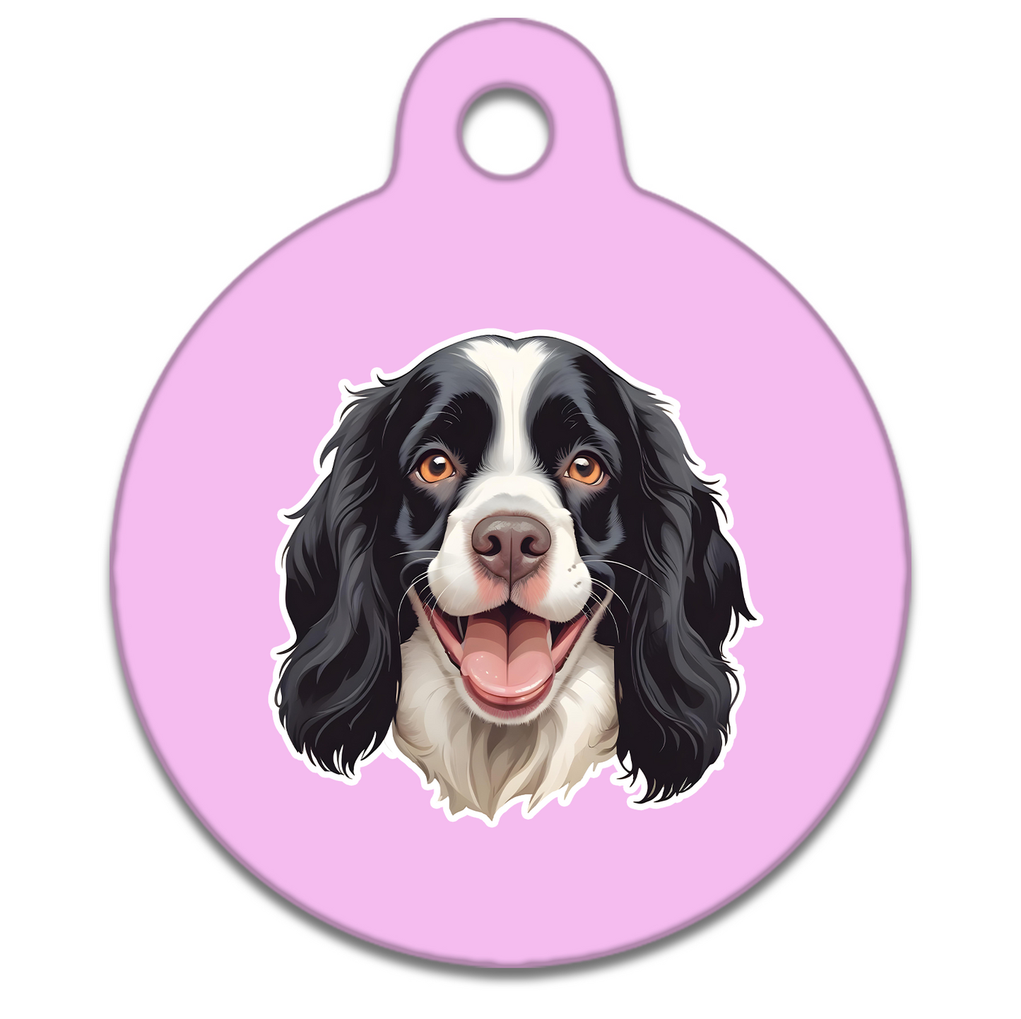 19mm Diameter Tiny Size - Cocker Spaniel Design