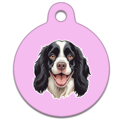 19mm Diameter Tiny Size - Cocker Spaniel Design