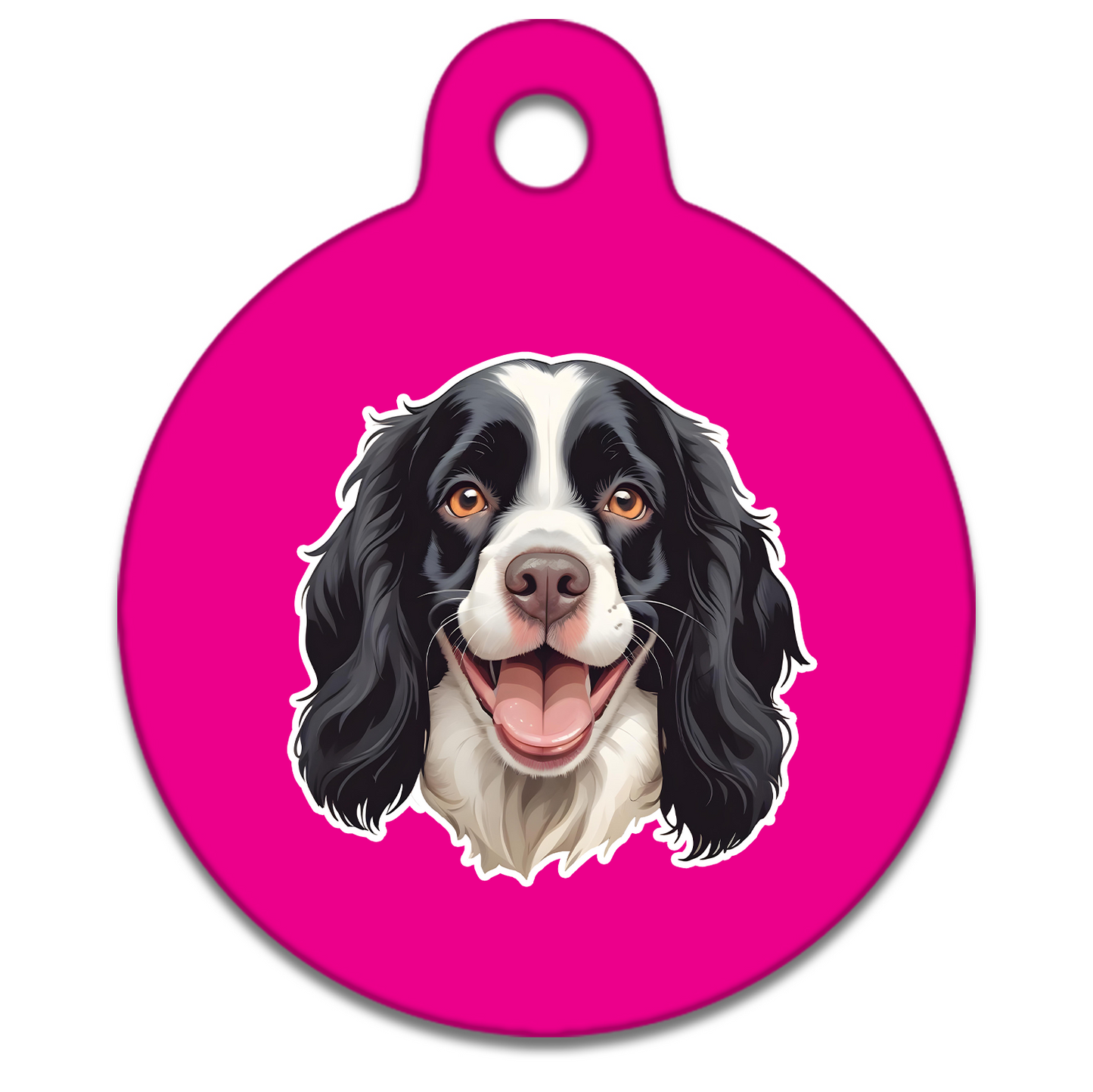 38mm Diameter Large Size - Cocker Spaniel Design