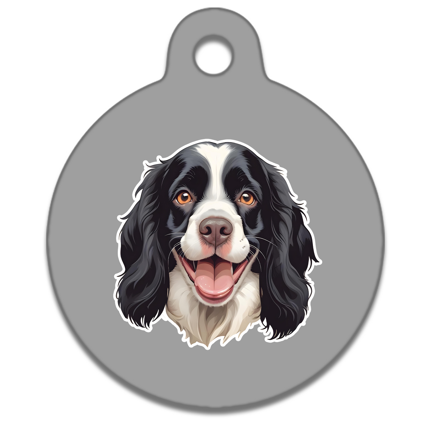 19mm Diameter Tiny Size - Cocker Spaniel Design