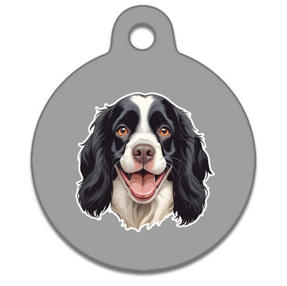 38mm Diameter Large Size - Cocker Spaniel Design