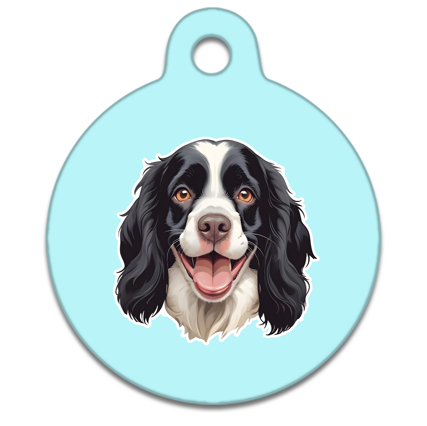 38mm Diameter Large Size - Cocker Spaniel Design