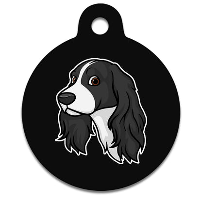 19mm Diameter Tiny Size - Cocker Spaniel Design