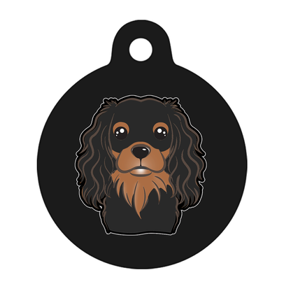 19mm Diameter Tiny Size - Cavalier King Charles Spaniel Dog