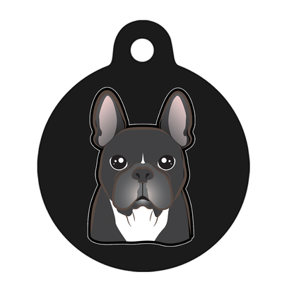 38mm Diameter Large Size - French Bulldog Design