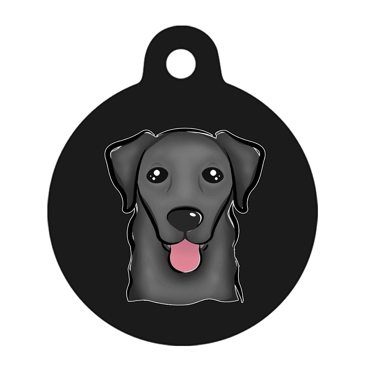 19mm Diameter Tiny Size - Labrador Dog