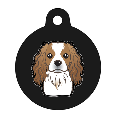 38mm Diameter Large Size - Cavalier King Charles Spaniel Dog