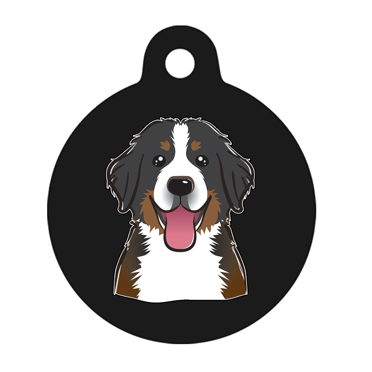 19mm Diameter Tiny Size - Bernese Mountain Dog