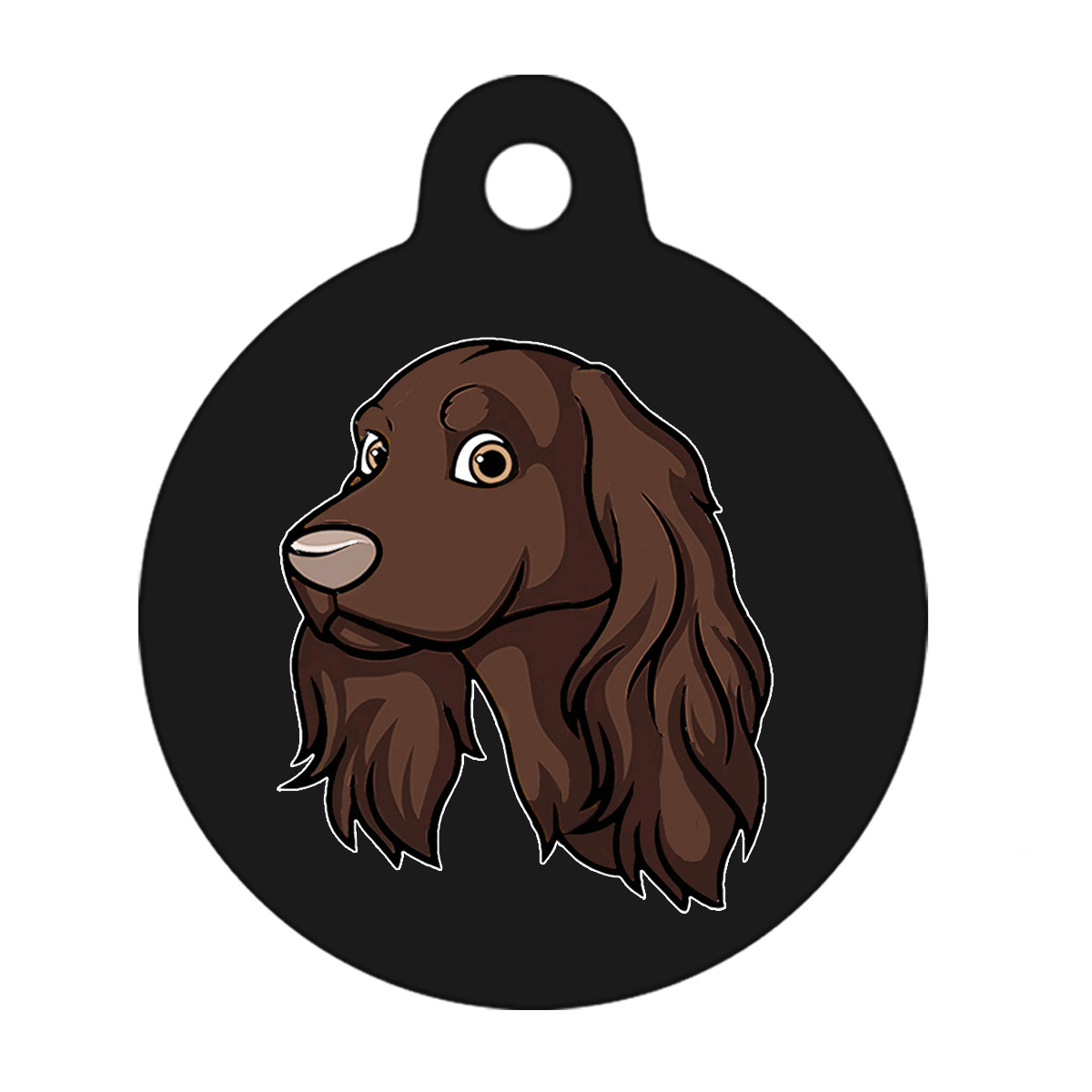 38mm Diameter Large Size - Cocker Spaniel Design