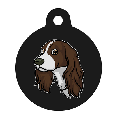 19mm Diameter Tiny Size - Cocker Spaniel Design