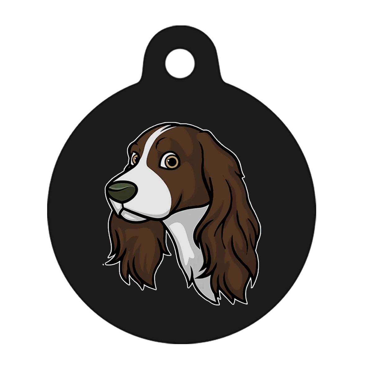 38mm Diameter Large Size - Cocker Spaniel Design