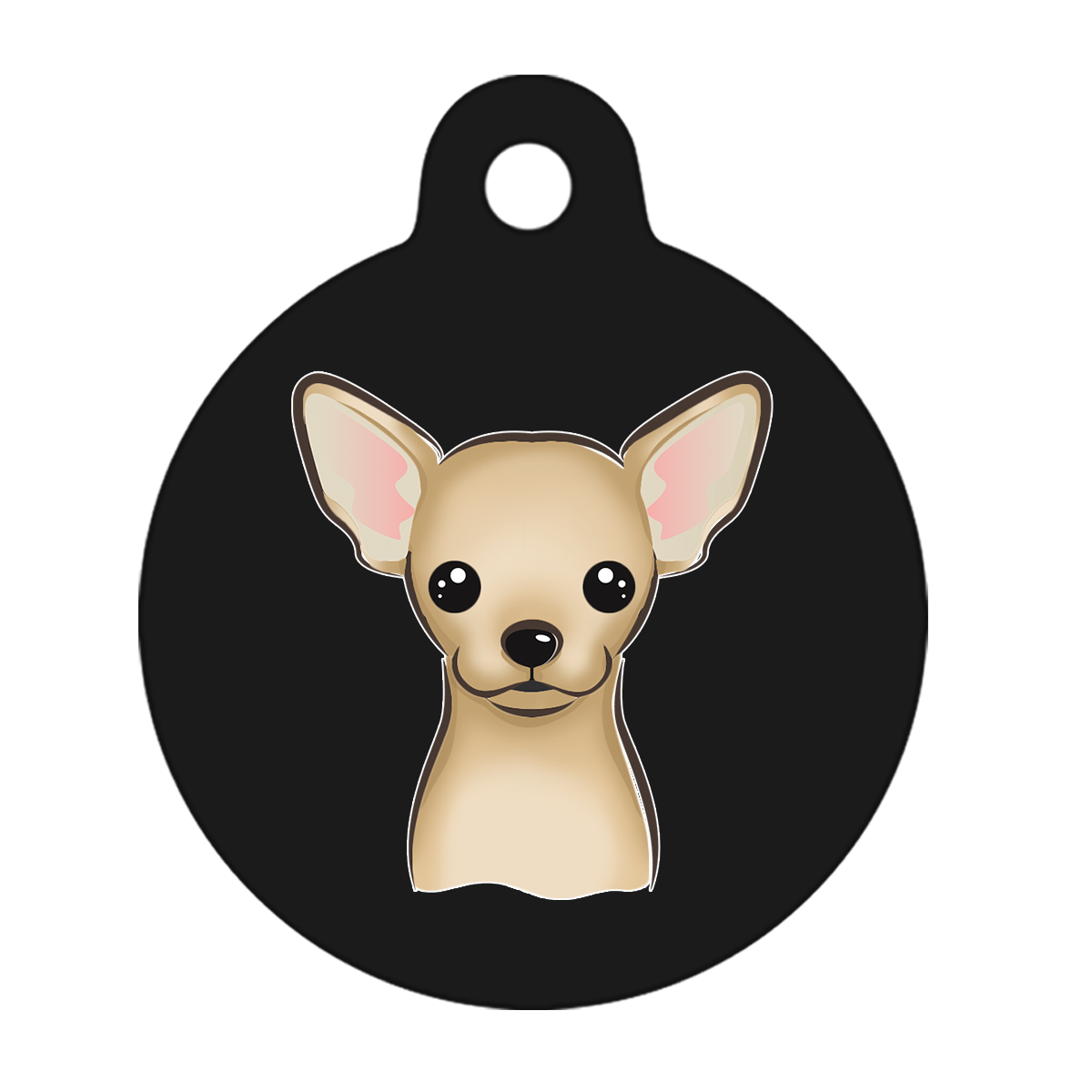 19mm Diameter Tiny Size - Chihuahua Dog