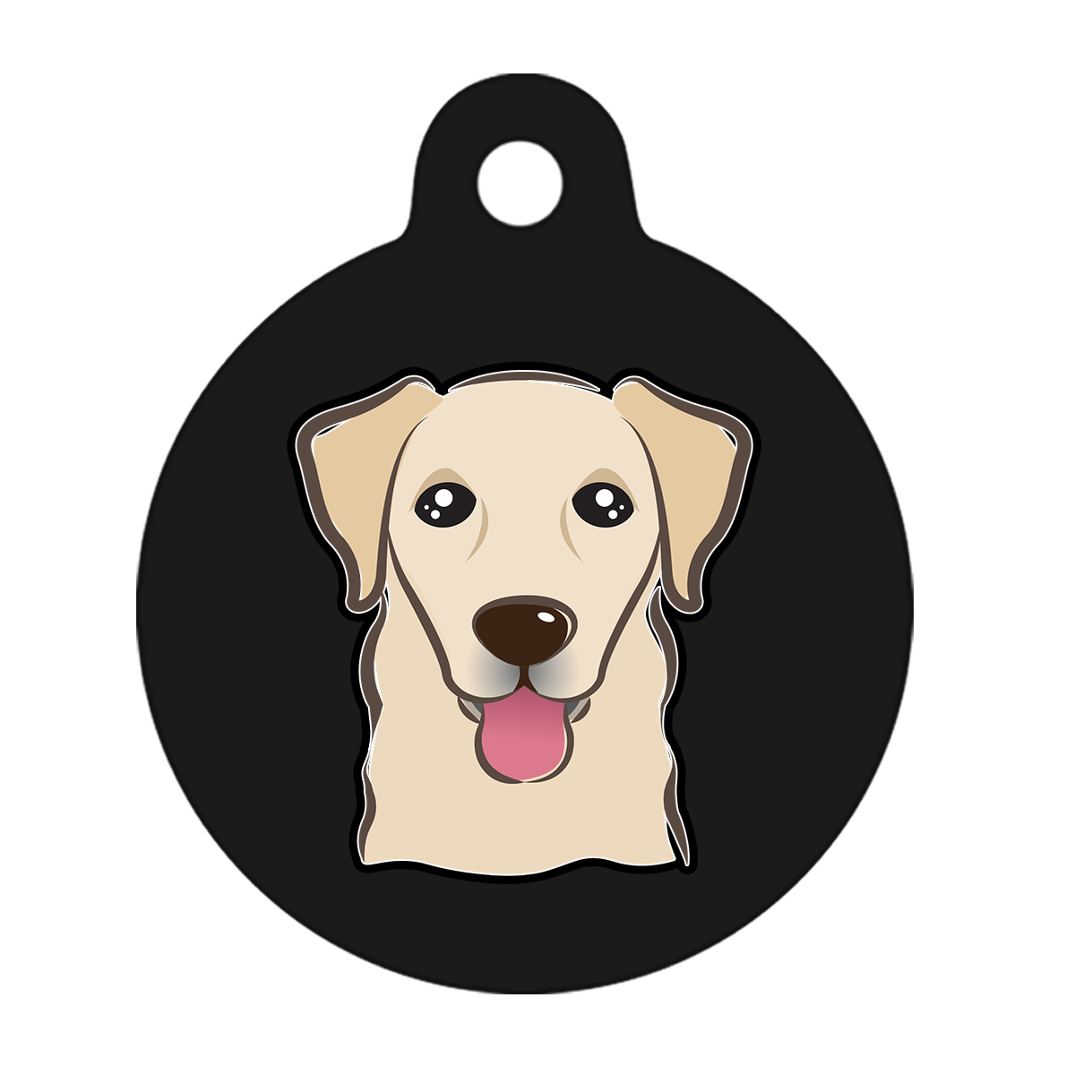 19mm Diameter Tiny Size - Labrador Dog