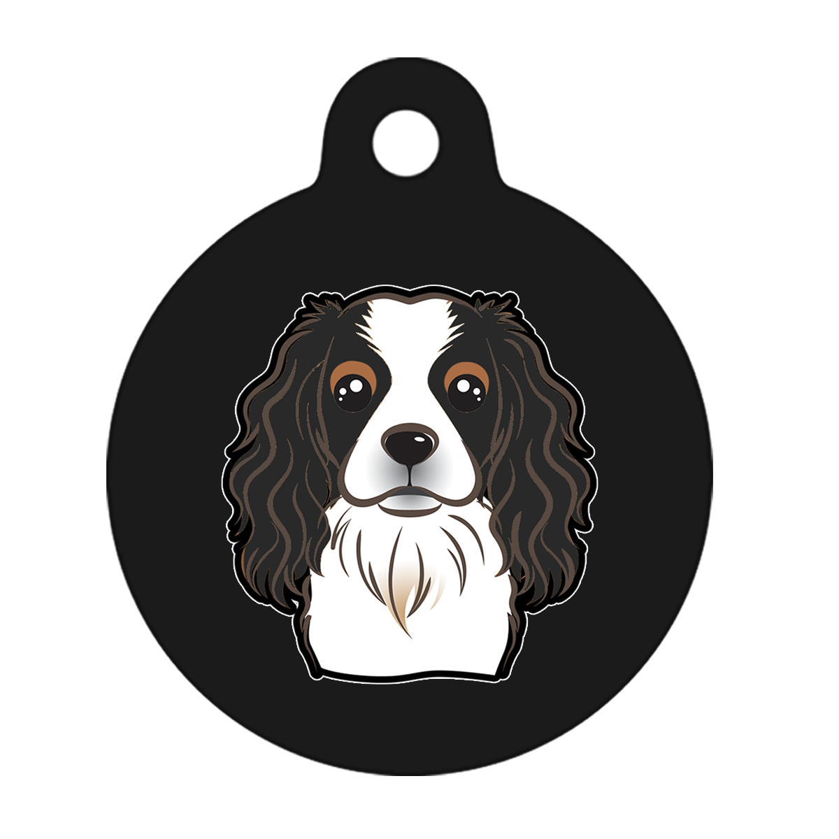 19mm Diameter Tiny Size - Cavalier King Charles Spaniel Dog