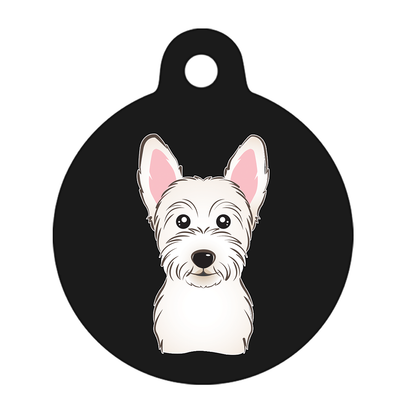 25mm Diameter Small Size - Scottish Terrier Dog