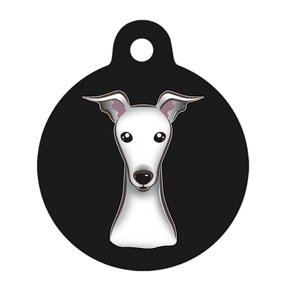 25mm Diameter Small Size - Whippet Dog