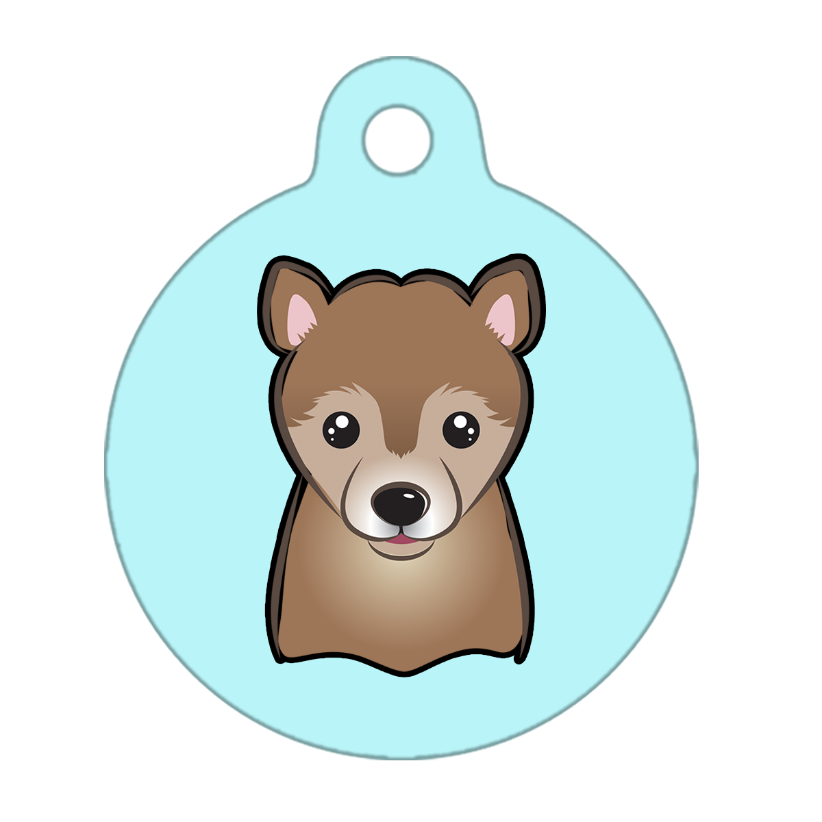 19mm Diameter Tiny Size - Shiba Inu Dog