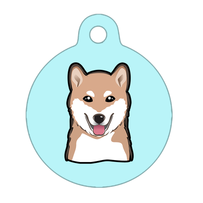 19mm Diameter Tiny Size - Shiba Inu Dog